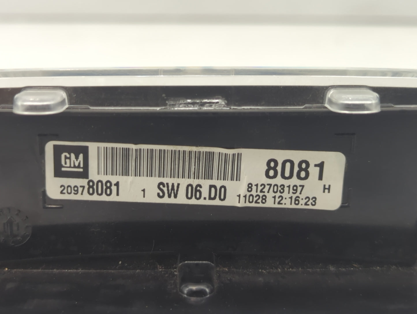 2011 Gmc Terrain Instrument Cluster Speedometer Gauges P/N:22783663 20978081, 20978079, 22783661 Fits OEM Used Auto Parts - 