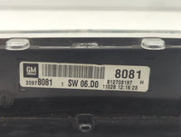 2011 Gmc Terrain Instrument Cluster Speedometer Gauges P/N:22783663 20978081, 20978079, 22783661 Fits OEM Used Auto Parts - 