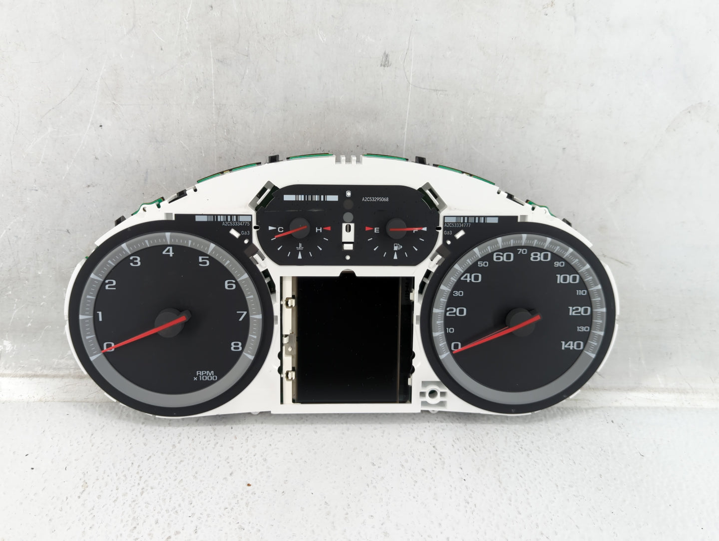 2011 Gmc Terrain Instrument Cluster Speedometer Gauges P/N:20978081 22783663, 20978079, 22783661 Fits OEM Used Auto Parts - 