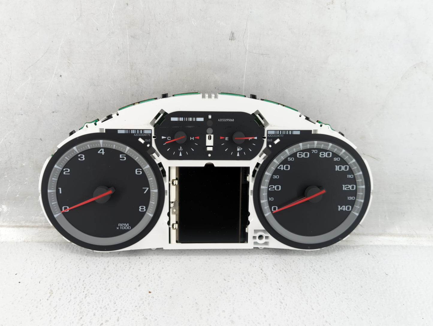 2011 Gmc Terrain Instrument Cluster Speedometer Gauges P/N:20978081 22783663, 20978079, 22783661 Fits OEM Used Auto Parts - 