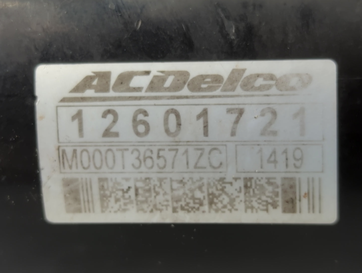 2010-2017 Gmc Terrain Car Starter Motor Solenoid OEM P/N:12601721 Fits OEM Used Auto Parts - Oemusedautoparts1.com