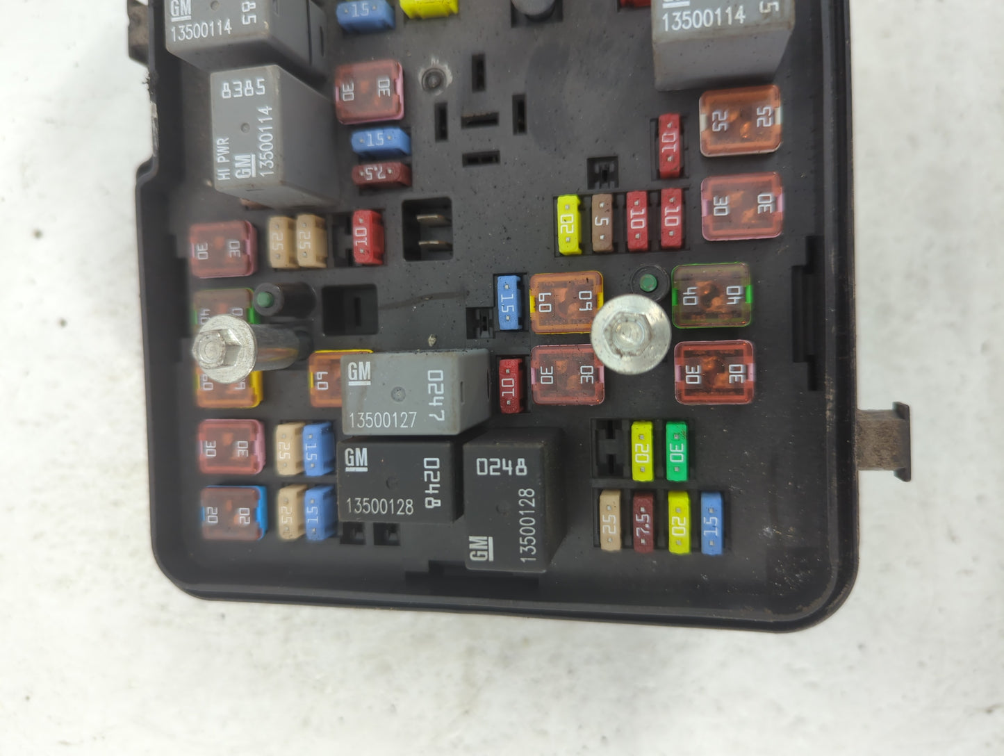 2011 Gmc Terrain Fusebox Fuse Box Panel Relay Module Fits OEM Used Auto Parts - Oemusedautoparts1.com