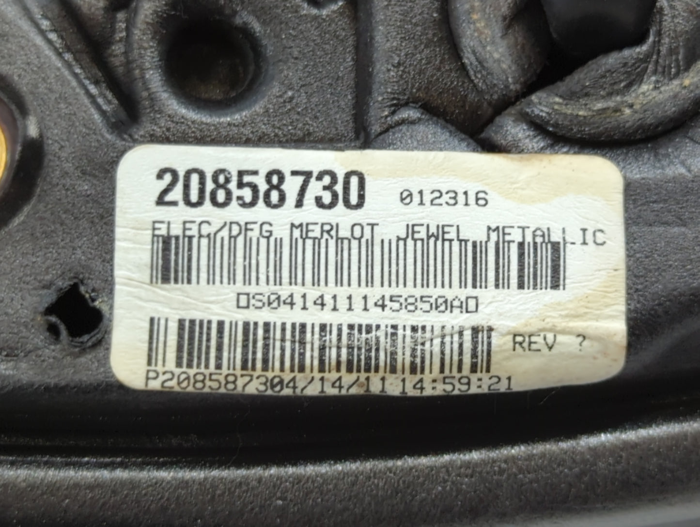 2010-2011 Gmc Terrain Passenger Side View Mirror - Right Door Mirror OEM Used - Oemusedautoparts1.com
