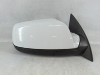 2011 Gmc Terrain Passenger Right Side View Manual Door Mirror White - Oemusedautoparts1.com