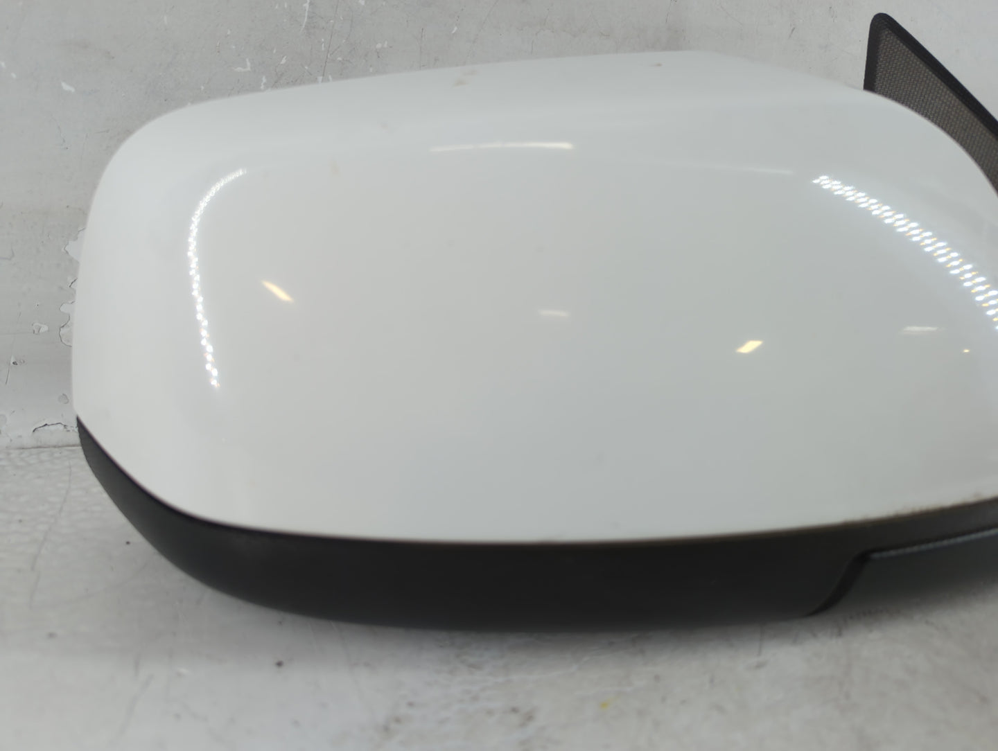 2011 Gmc Terrain Passenger Right Side View Manual Door Mirror White - Oemusedautoparts1.com