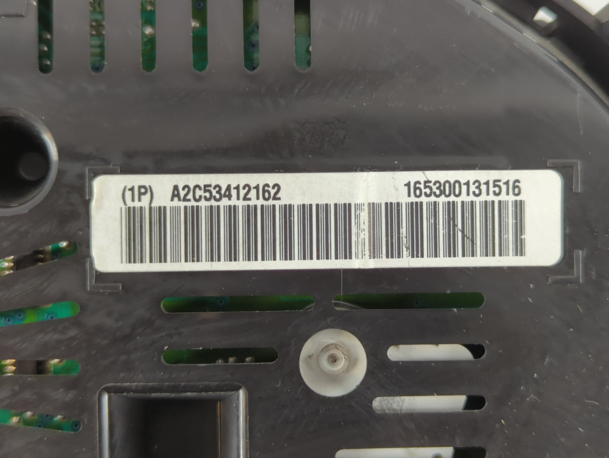 2011 Gmc Terrain Instrument Cluster Speedometer Gauges P/N:A2C53412162 Miles:92K Fits OEM Used Auto Parts - Oemusedautoparts