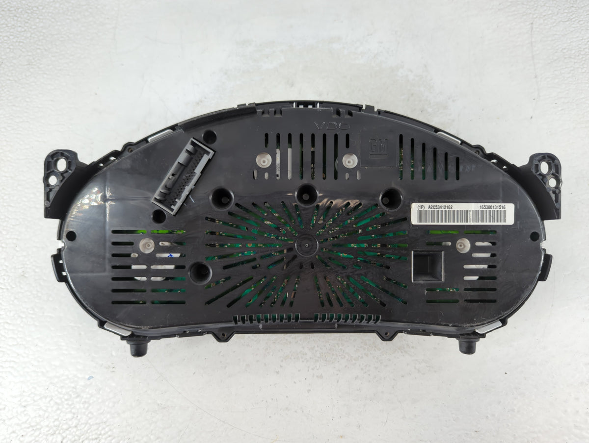 2011 Gmc Terrain Instrument Cluster Speedometer Gauges P/N:A2C53412162 Miles:92K Fits OEM Used Auto Parts - Oemusedautoparts