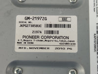 2010-2017 Gmc Terrain Radio AM FM Cd Player Receiver Replacement P/N:GM-21977G Fits Fits 2010 2011 2012 2013 2014 2015 2016 