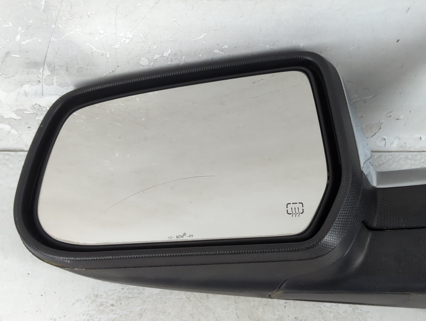 2010-2011 Gmc Terrain Driver Left Side View Manual Door Mirror Chrome - Oemusedautoparts1.com
