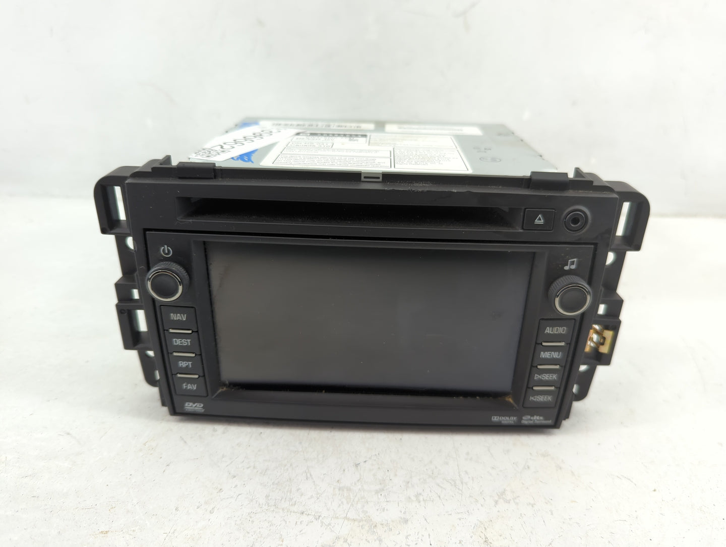 2011 Gmc Yukon Radio AM FM Cd Player Receiver Replacement P/N:20883054 Fits OEM Used Auto Parts - Oemusedautoparts1.com