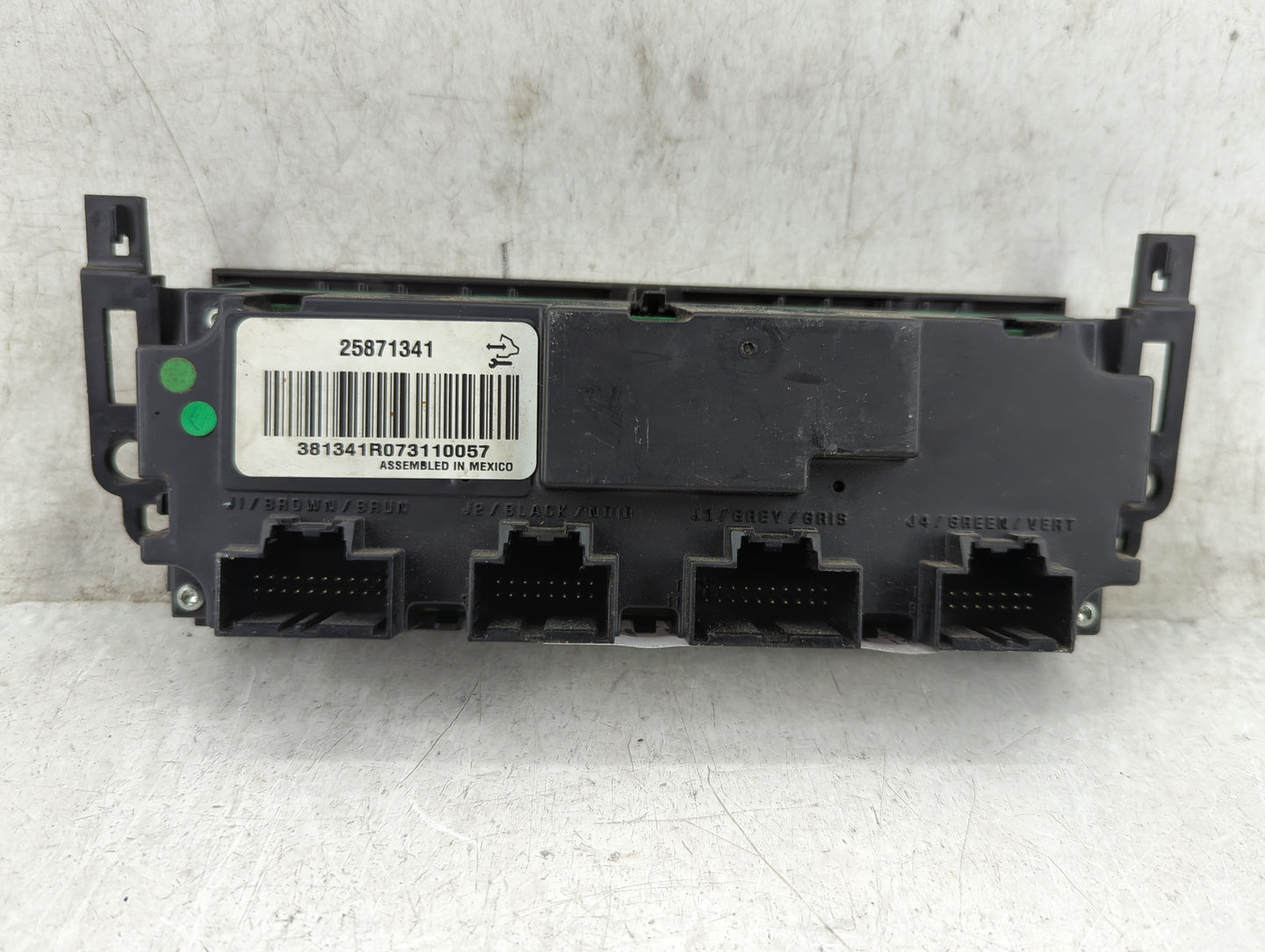 2007-2011 Gmc Yukon Climate Control Module Temperature AC/Heater Replacement P/N:25871341 Fits Fits 2007 2008 2009 2010 2011