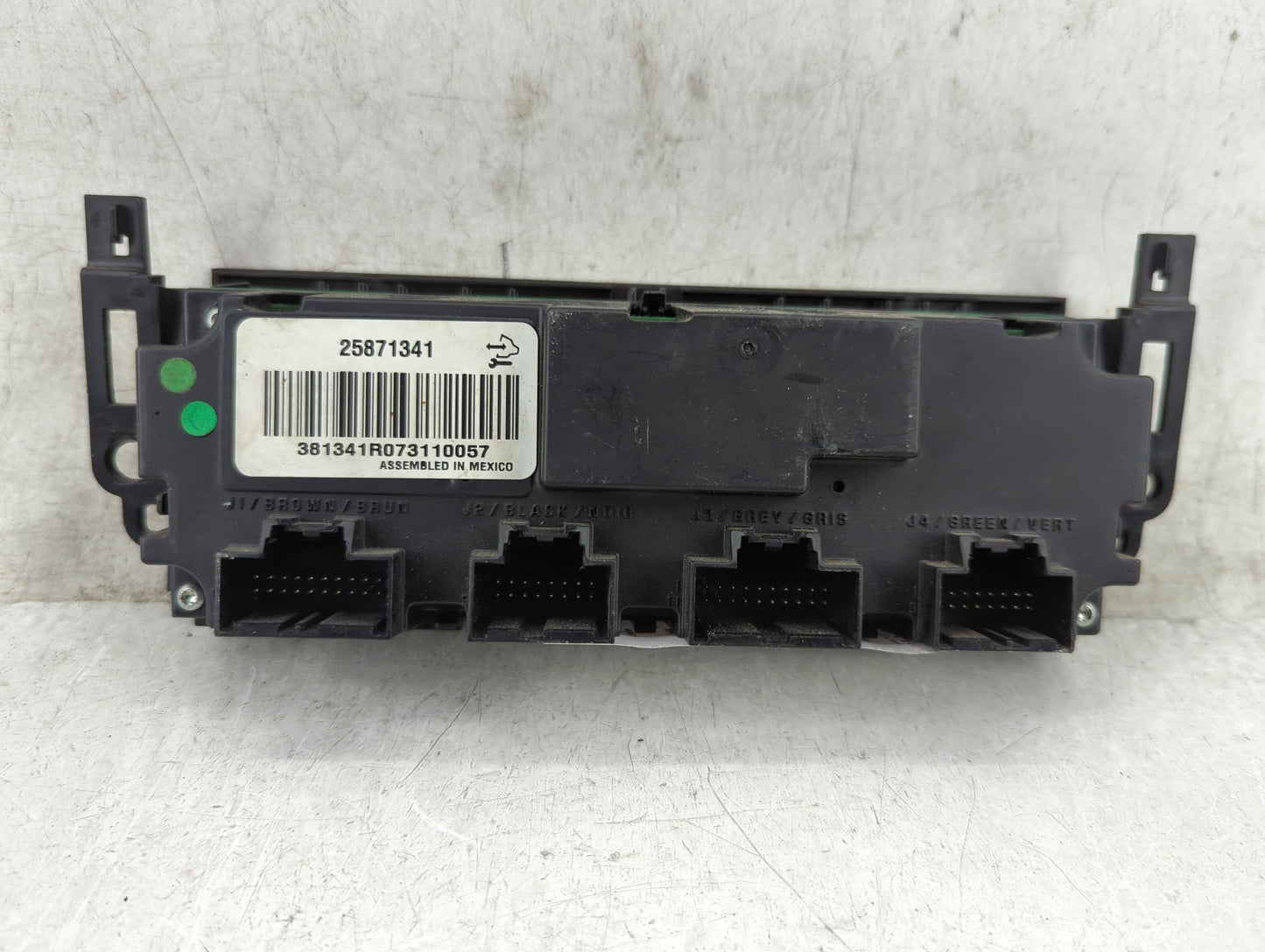 2007-2011 Gmc Yukon Climate Control Module Temperature AC/Heater Replacement P/N:25871341 Fits Fits 2007 2008 2009 2010 2011