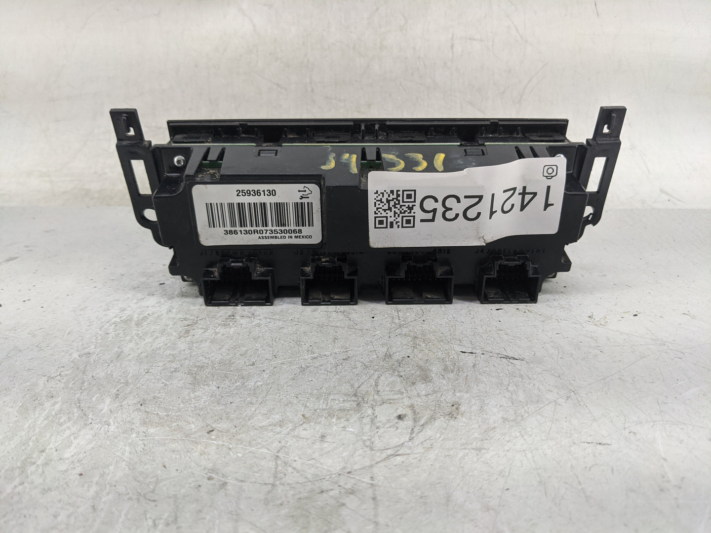 2007-2011 Gmc Yukon Climate Control Module Temperature AC/Heater Replacement P/N:25936130 Fits Fits 2007 2008 2009 2010 2011