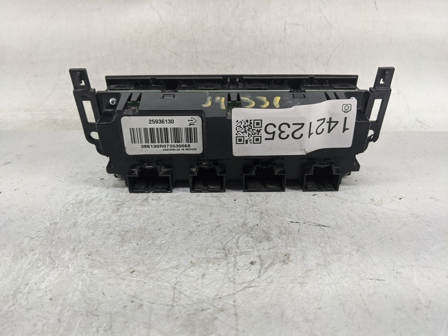 2007-2011 Gmc Yukon Climate Control Module Temperature AC/Heater Replacement P/N:25936130 Fits Fits 2007 2008 2009 2010 2011