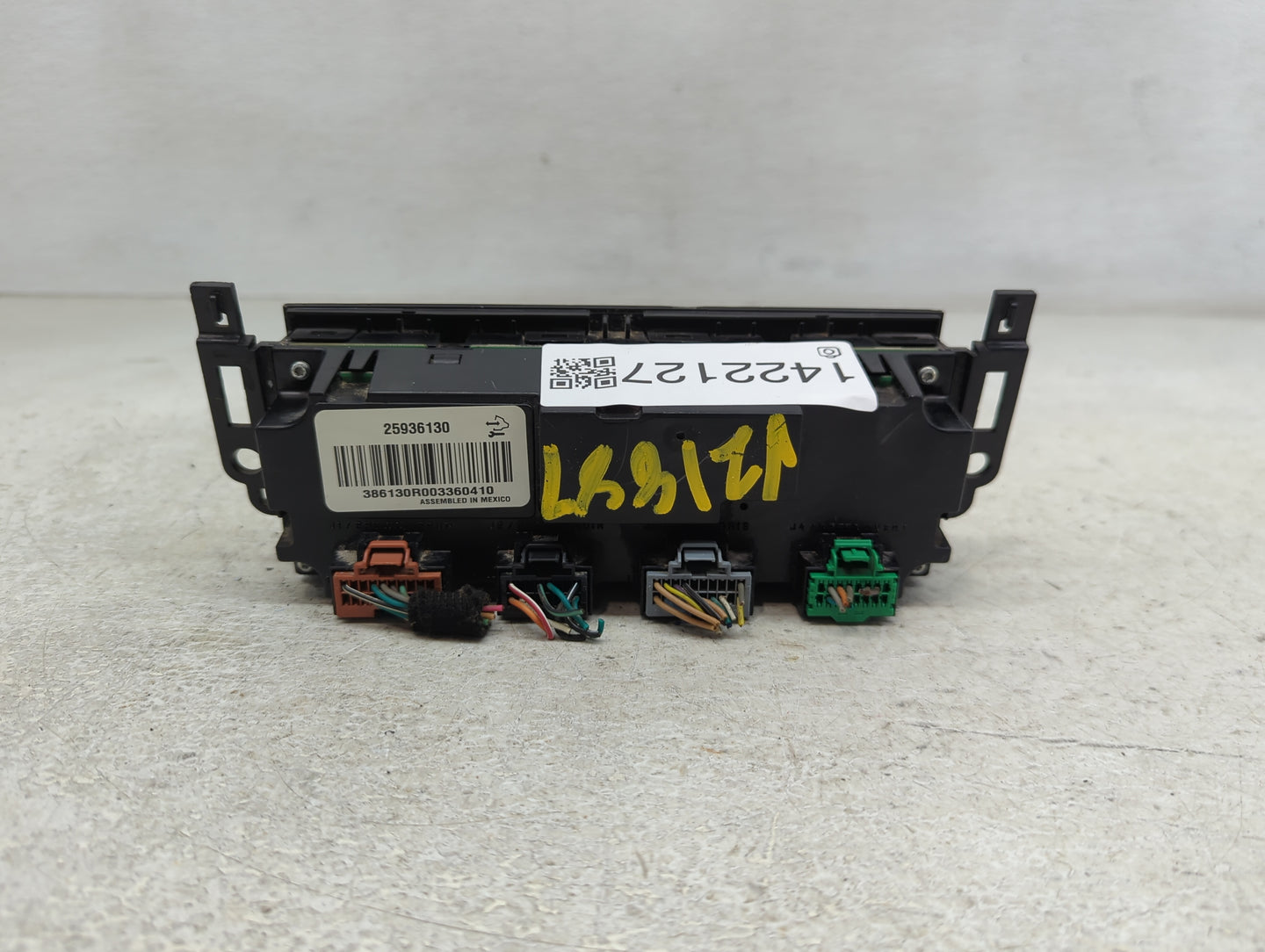2007-2011 Gmc Yukon Climate Control Module Temperature AC/Heater Replacement P/N:25936130 Fits Fits 2007 2008 2009 2010 2011