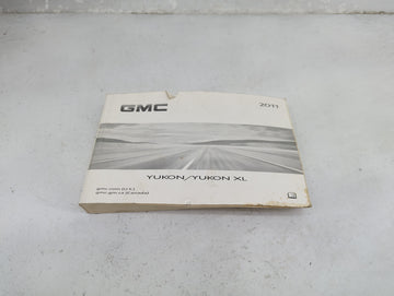 2011 Gmc Yukon Owners Manual Book Guide P/N:25965918 OEM Used Auto Parts - Oemusedautoparts1.com