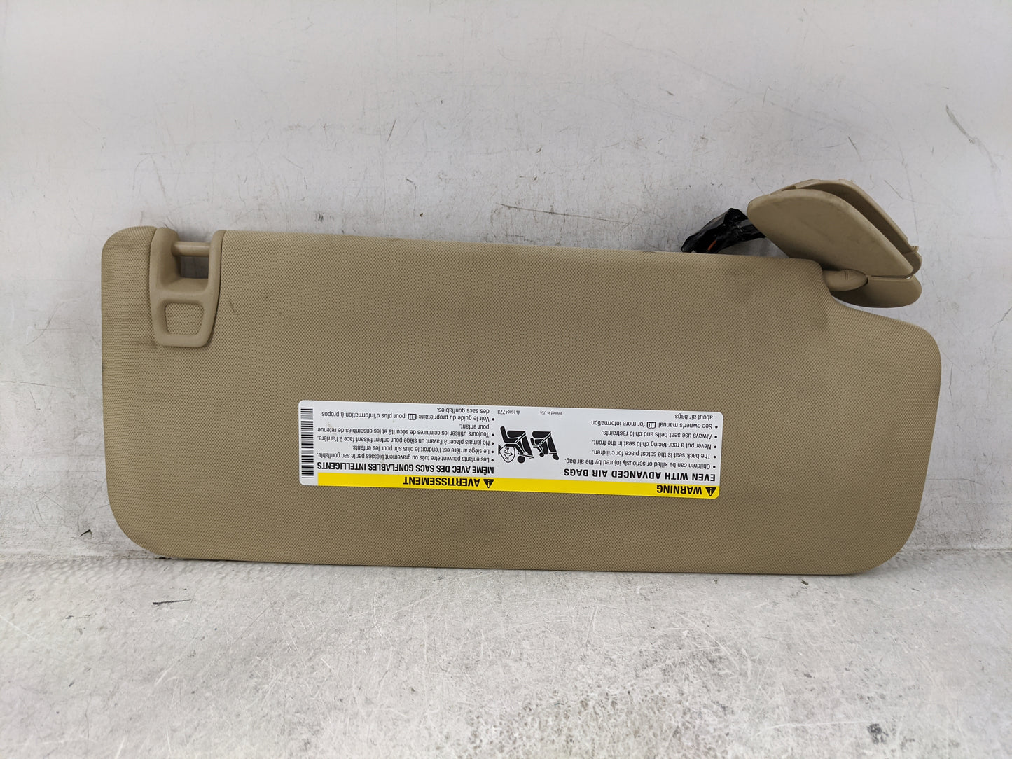 2007-2014 Gmc Yukon Sun Visor Shade Replacement Driver Left Mirror Fits Fits 2007 2008 2009 2010 2011 2012 2013 2014 OEM Use