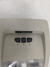2011 Gmc Yukon Overhead Roof Console Tan - Oemusedautoparts1.com