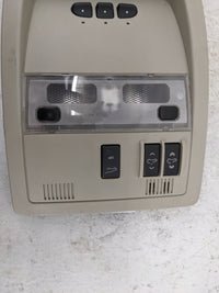 2011 Gmc Yukon Overhead Roof Console Tan - Oemusedautoparts1.com