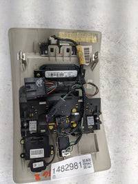 2011 Gmc Yukon Overhead Roof Console Tan - Oemusedautoparts1.com