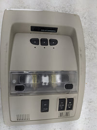 Gmc Yukon Overhead Roof Console Tan - Oemusedautoparts1.com