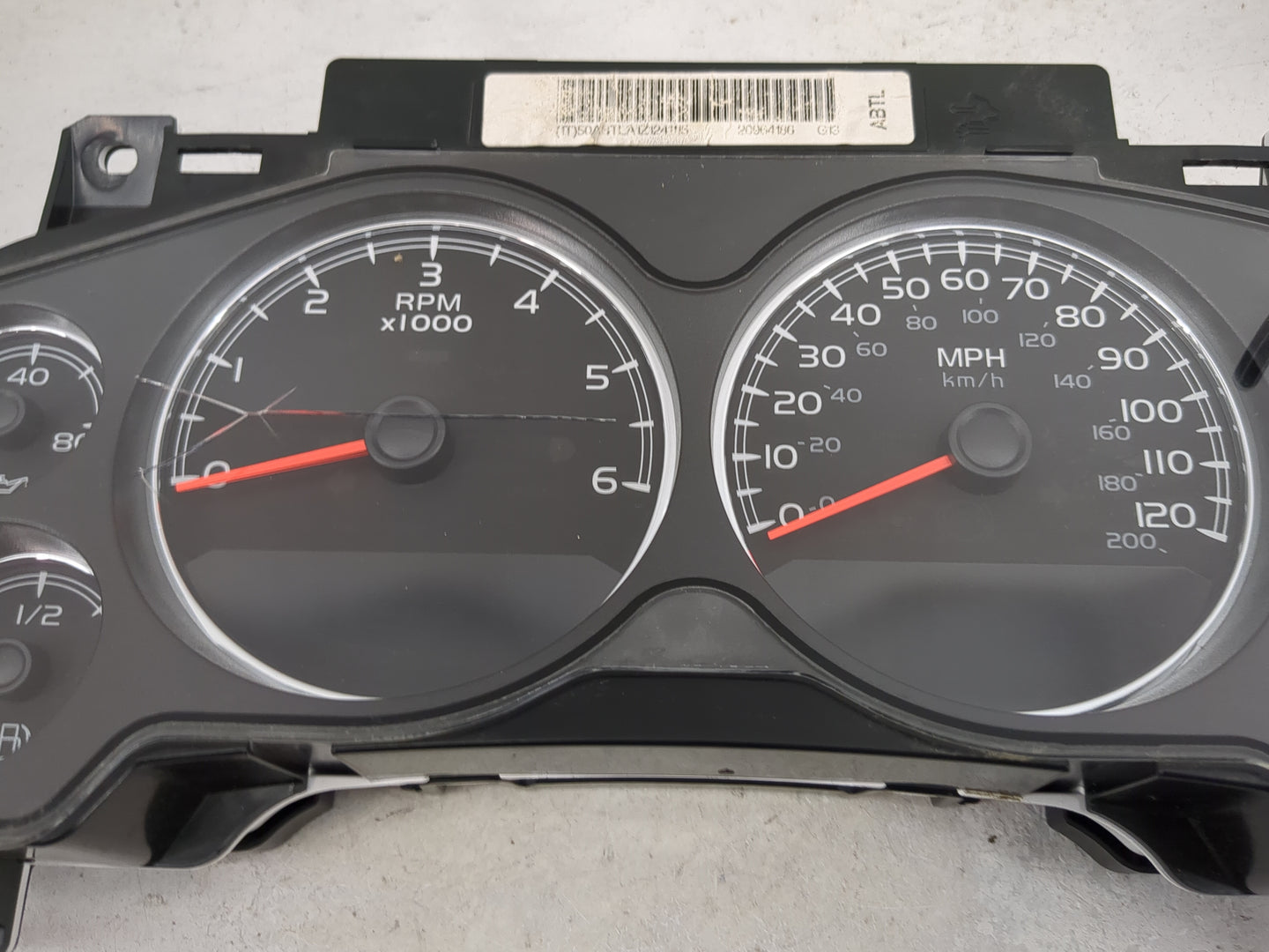 2012-2014 Gmc Yukon Instrument Cluster Speedometer Gauges Miles: Fits Fits 2012 2013 2014 OEM Used Auto Parts - Oemusedautop
