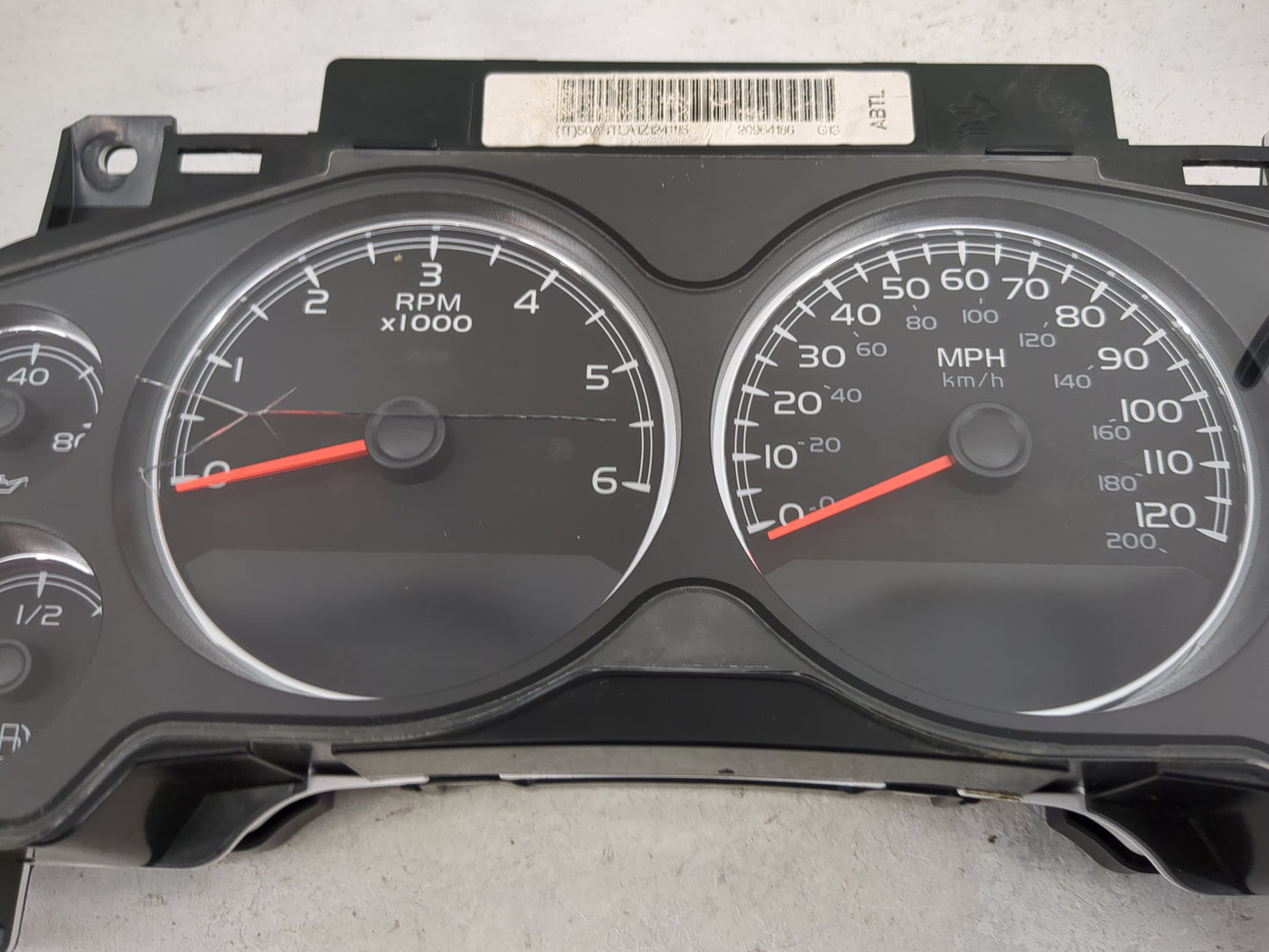 2012-2014 Gmc Yukon Instrument Cluster Speedometer Gauges Miles: Fits Fits 2012 2013 2014 OEM Used Auto Parts - Oemusedautop