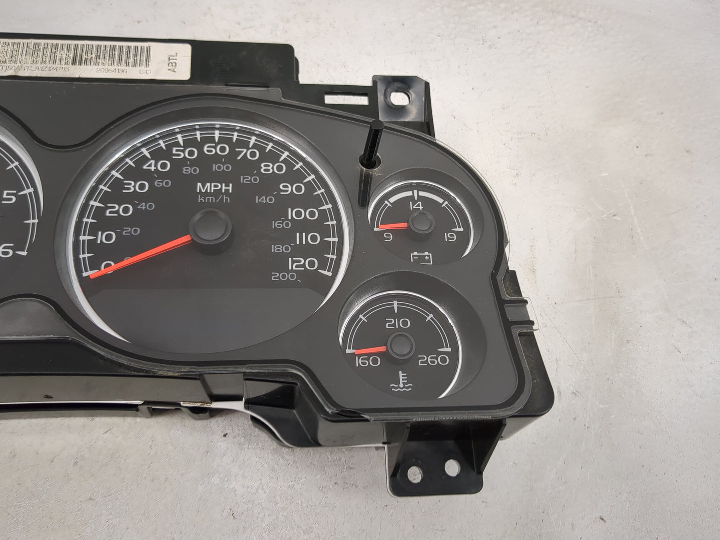 2012-2014 Gmc Yukon Instrument Cluster Speedometer Gauges Miles: Fits Fits 2012 2013 2014 OEM Used Auto Parts - Oemusedautop