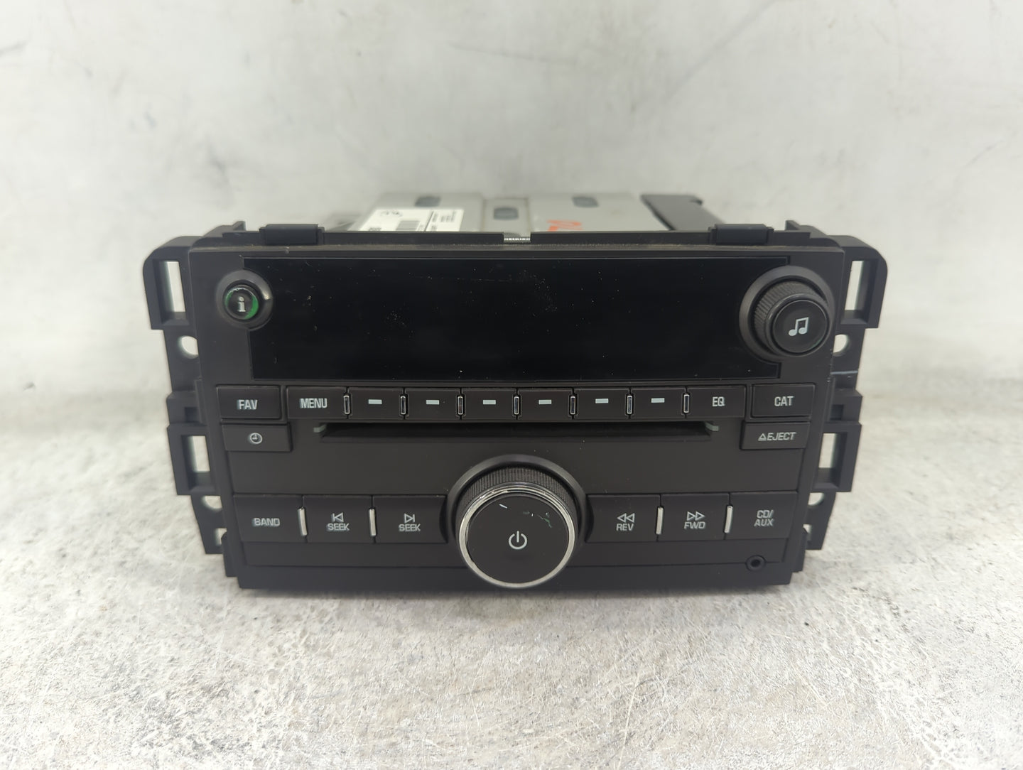 2010-2014 Gmc Yukon Radio AM FM Cd Player Receiver Replacement P/N:20934593 28256335 Fits OEM Used Auto Parts - Oemusedautop
