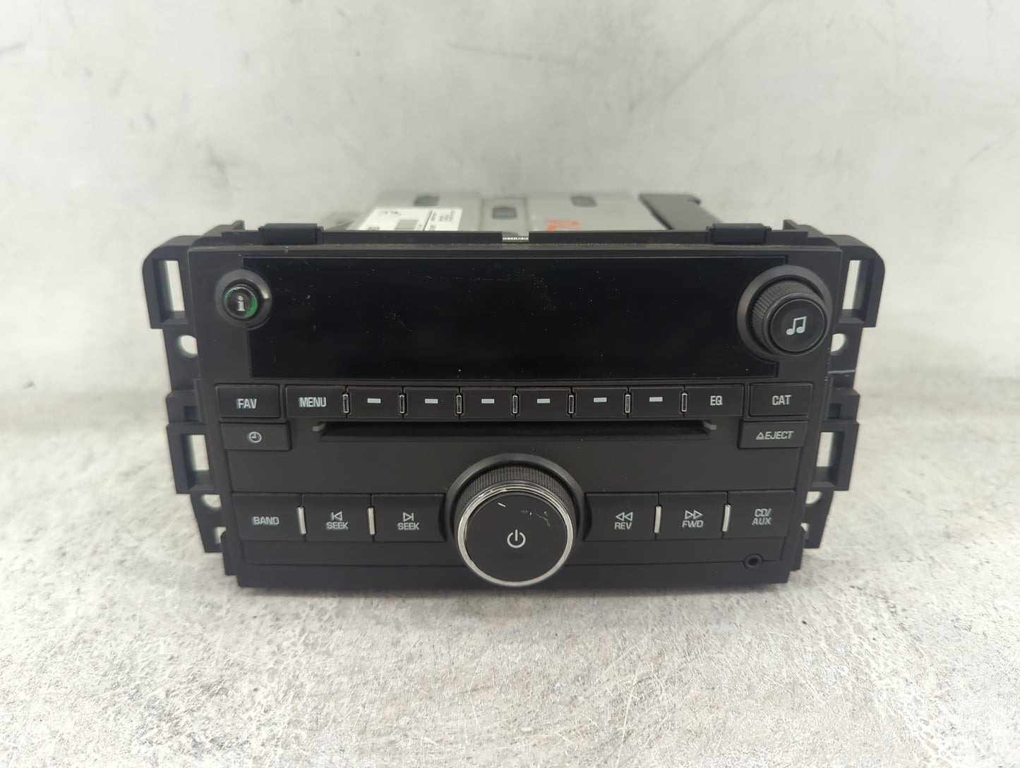 2010-2014 Gmc Yukon Radio AM FM Cd Player Receiver Replacement P/N:20934593 28256335 Fits OEM Used Auto Parts - Oemusedautop