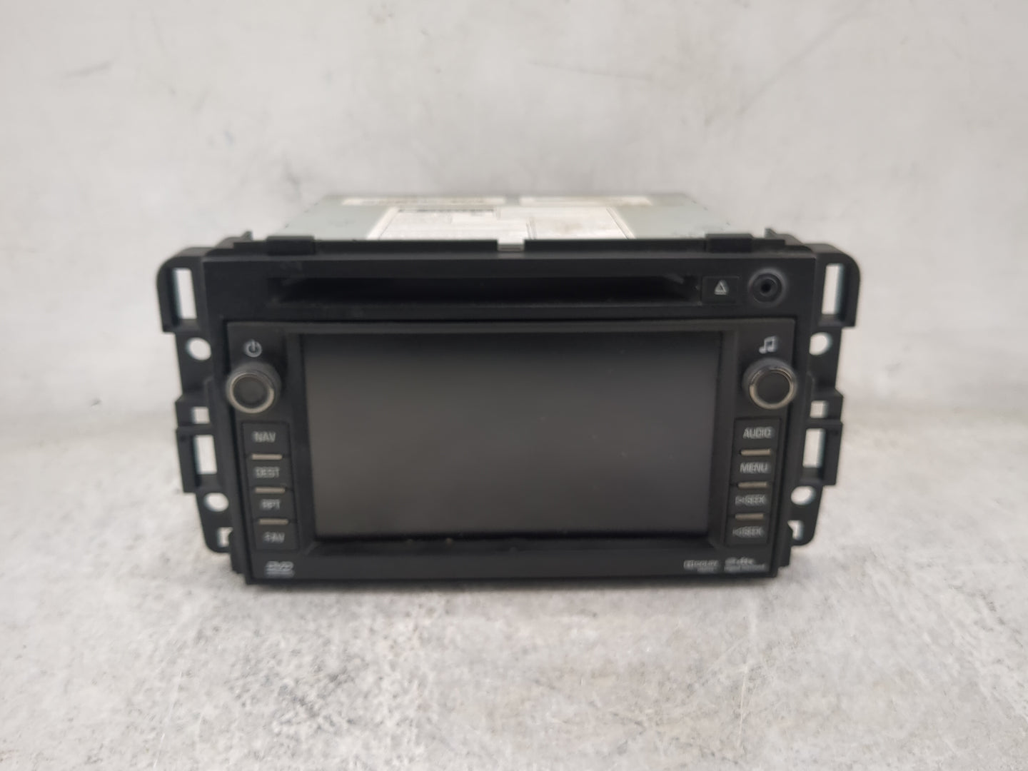 2011 Gmc Yukon Radio AM FM Cd Player Receiver Replacement P/N:20883054 DW468100-6631, DN-NS-041 Fits OEM Used Auto Parts - O