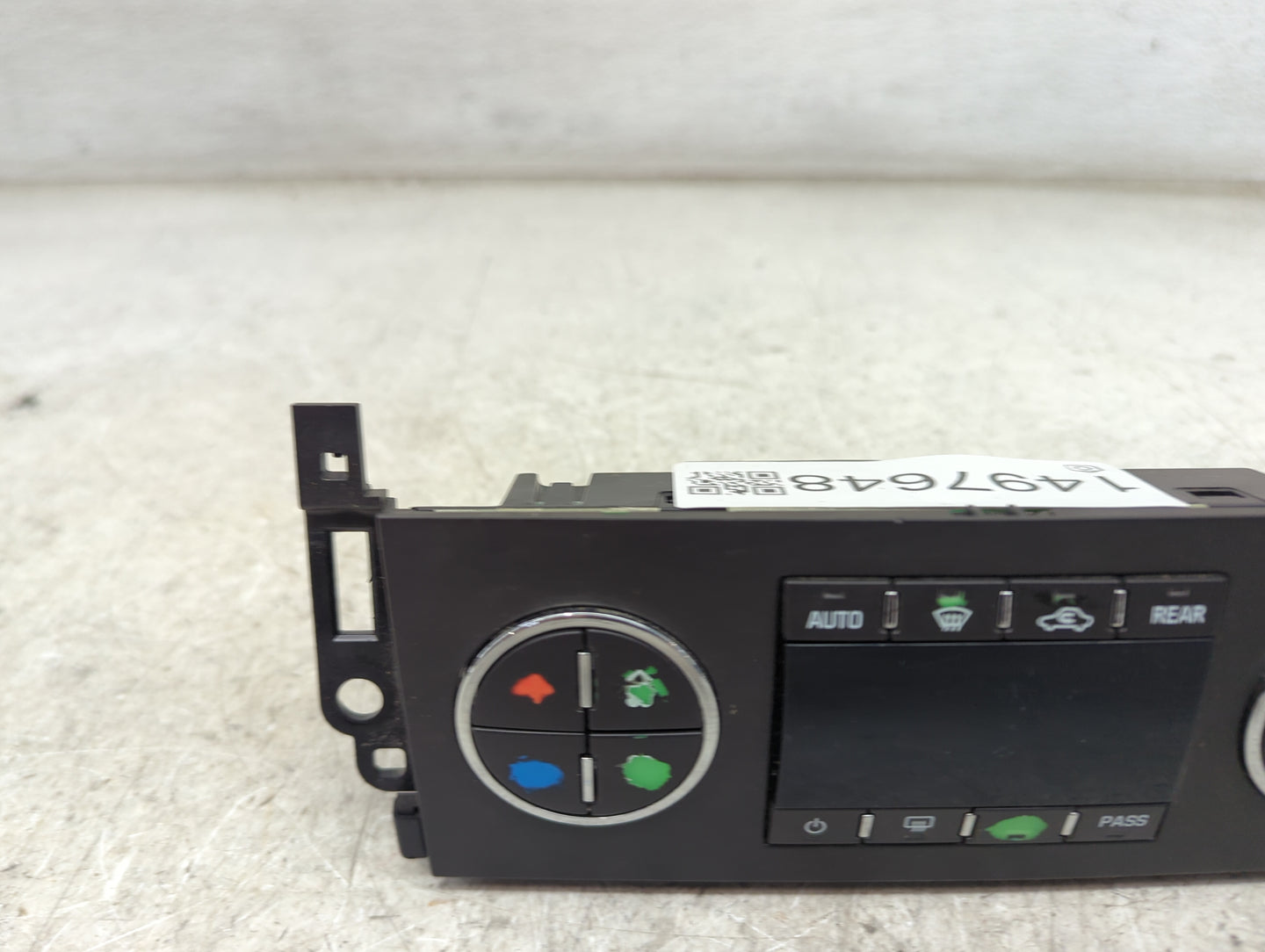 2007-2011 Gmc Yukon Climate Control Module Temperature AC/Heater Replacement P/N:25936130 3861300R011310417 Fits OEM Used Au
