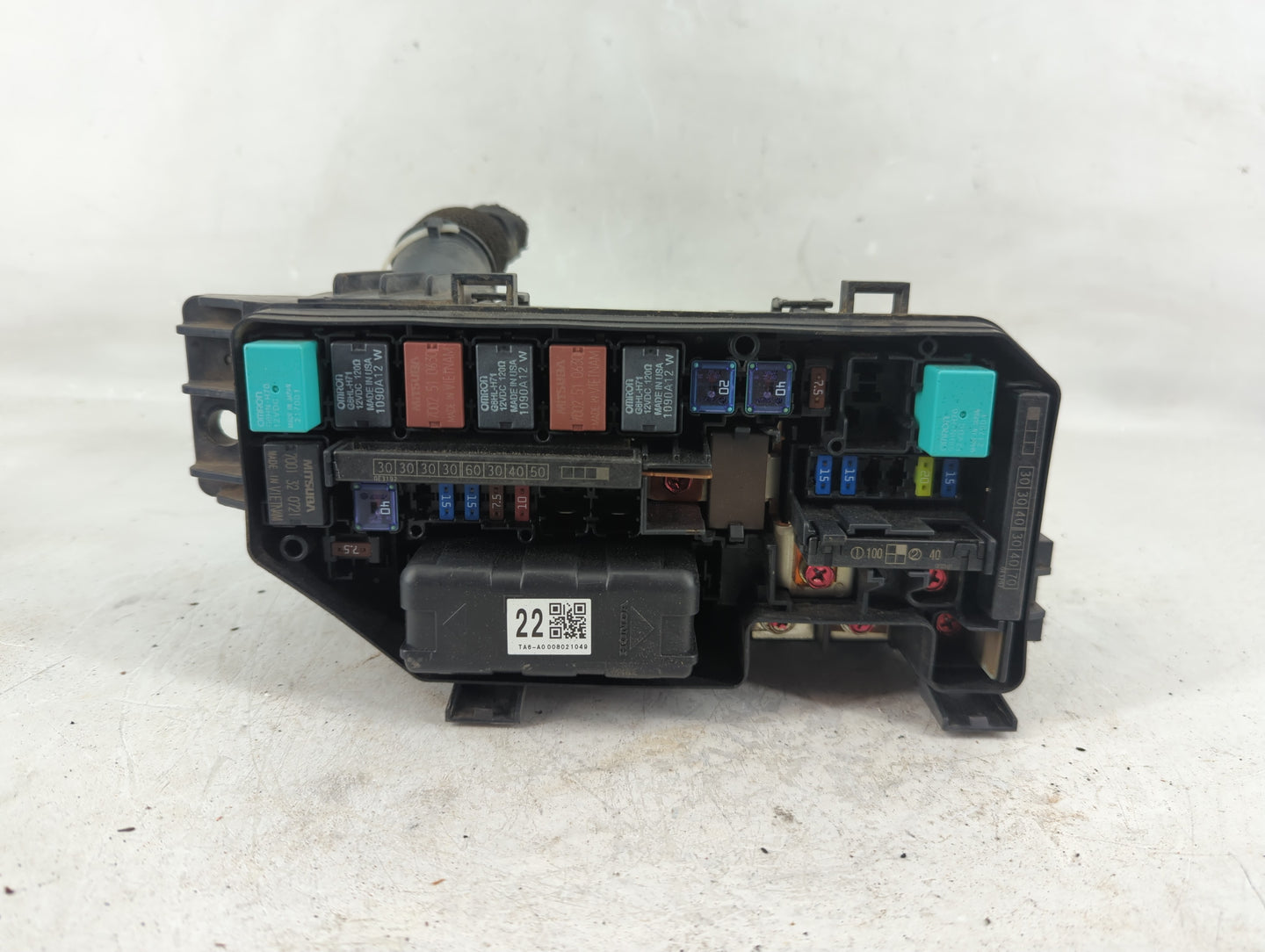2008-2012 Honda Accord Fusebox Fuse Box Panel Relay Module P/N:680092111266 Fits Fits 2008 2009 2010 2011 2012 OEM Used Auto