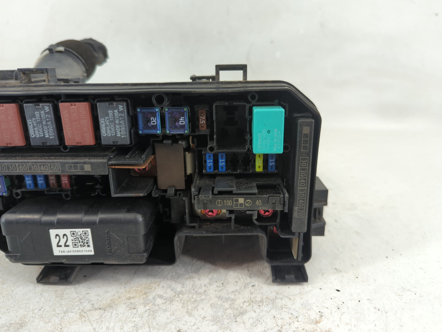 2008-2012 Honda Accord Fusebox Fuse Box Panel Relay Module P/N:680092111266 Fits Fits 2008 2009 2010 2011 2012 OEM Used Auto