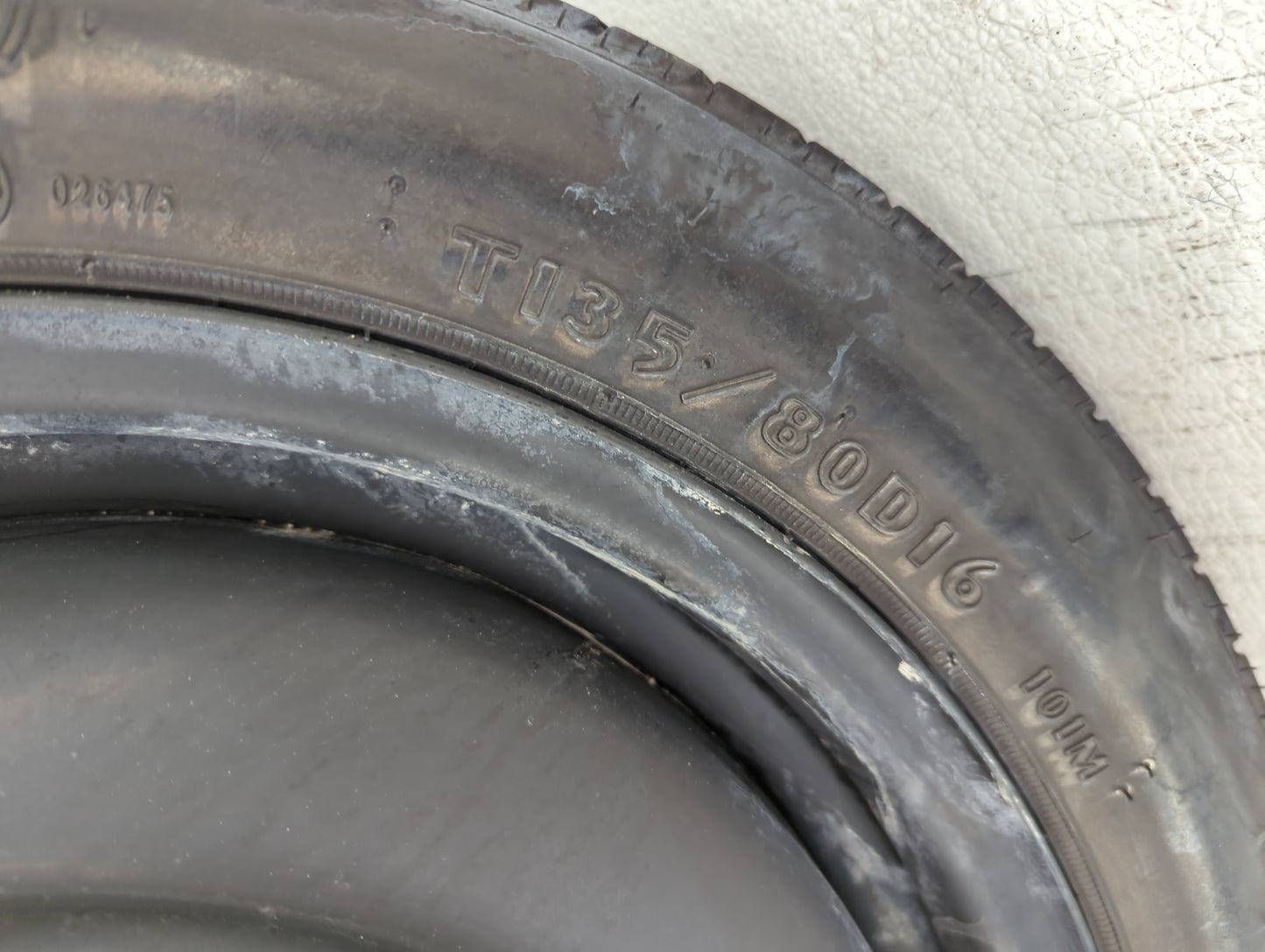 2008-2012 Honda Accord Spare Donut Tire Wheel Rim Oem - Oemusedautoparts1.com