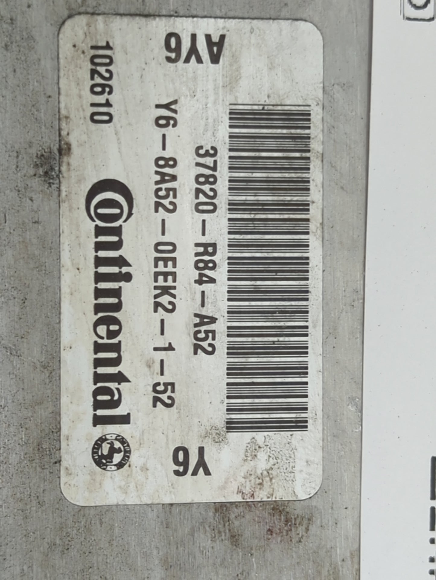 2011-2012 Honda Accord PCM Engine Control Computer ECU ECM PCU OEM P/N:37820-R84-A52 Fits Fits 2011 2012 OEM Used Auto Parts