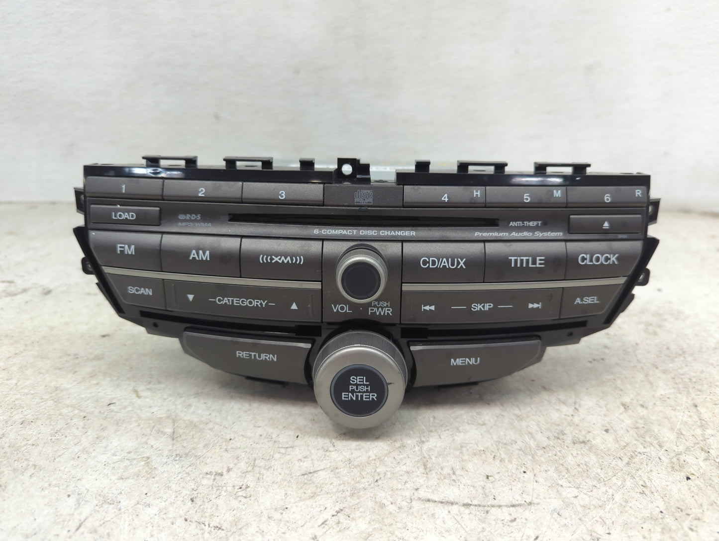 2010-2012 Honda Accord Radio AM FM Cd Player Receiver Replacement P/N:39100-TA0-L621-M1 DEX-7107ZHS2 Fits Fits 2010 2011 201