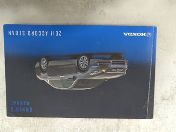 2011 Honda Accord Owners Manual Book Guide P/N:00X31-TA5-6300 31TA5630 OEM Used Auto Parts
