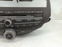 2011-2012 Honda Accord Radio AM FM Cd Player Receiver Replacement P/N:77260TA5A600 Fits Fits 2011 2012 OEM Used Auto Parts -