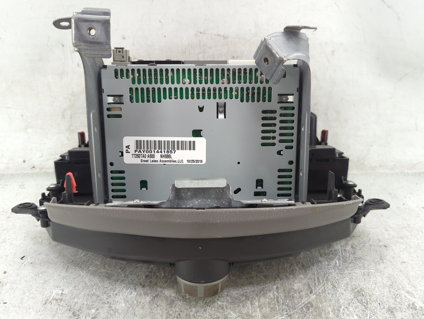 2008-2012 Honda Accord Radio AM FM Cd Player Receiver Replacement P/N:77260TA0A600 Fits Fits 2008 2009 2010 2011 2012 OEM Us
