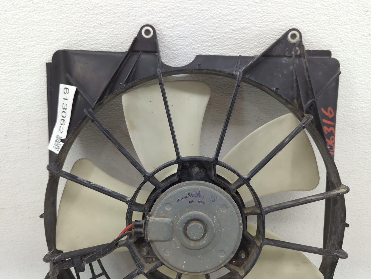 2011-2012 Honda Accord Left Radiator Fan Motor Assembly 613062 - Oemusedautoparts1.com