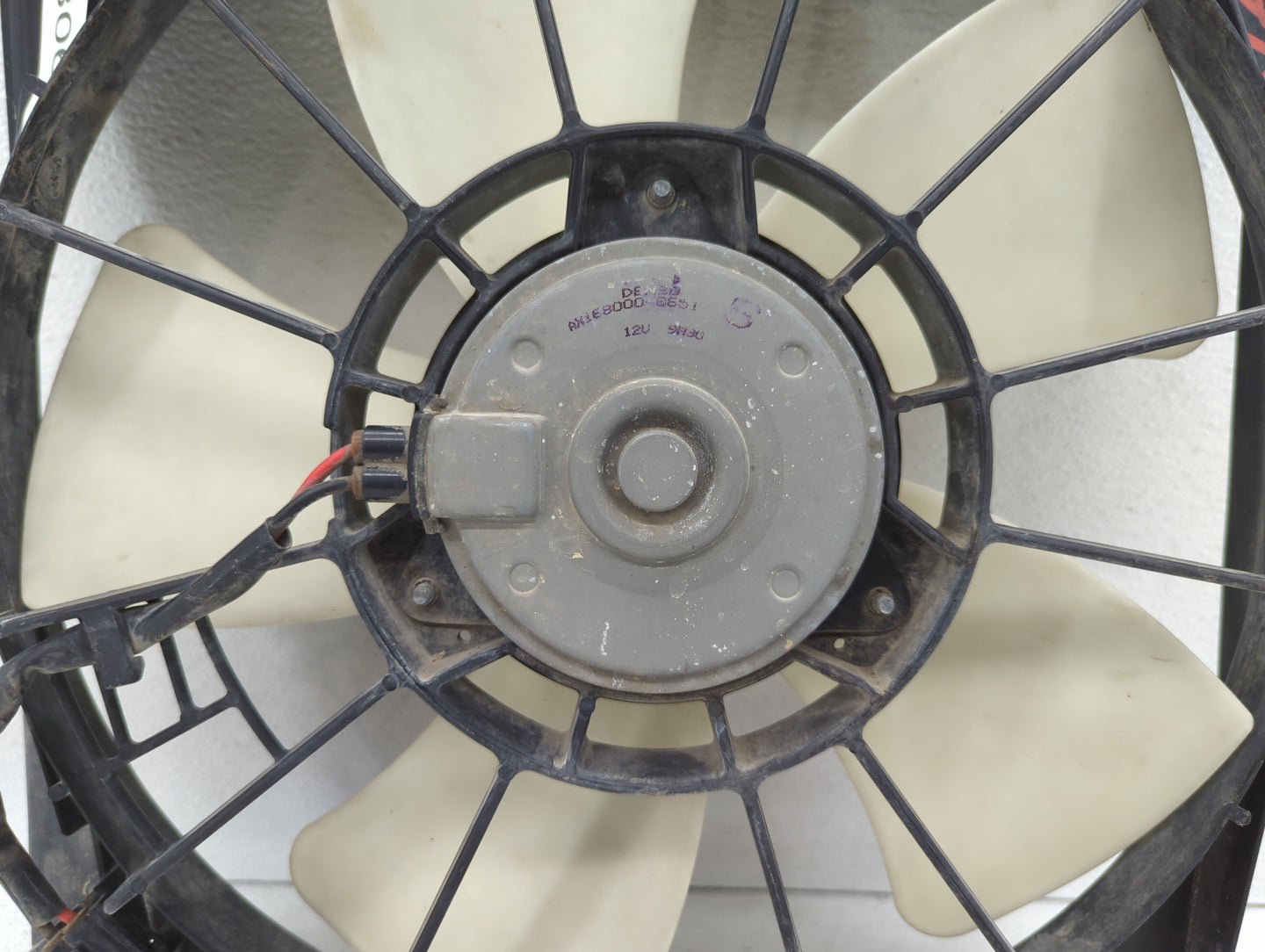 2011-2012 Honda Accord Left Radiator Fan Motor Assembly 613062 - Oemusedautoparts1.com