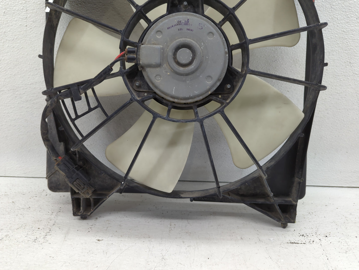 2011-2012 Honda Accord Left Radiator Fan Motor Assembly 613062 - Oemusedautoparts1.com