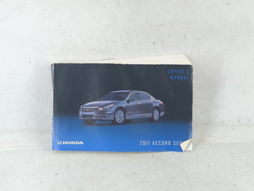 2011 Honda Accord Owners Manual Book Guide P/N:00X31-TA5-6300 OEM Used Auto Parts - Oemusedautoparts1.com