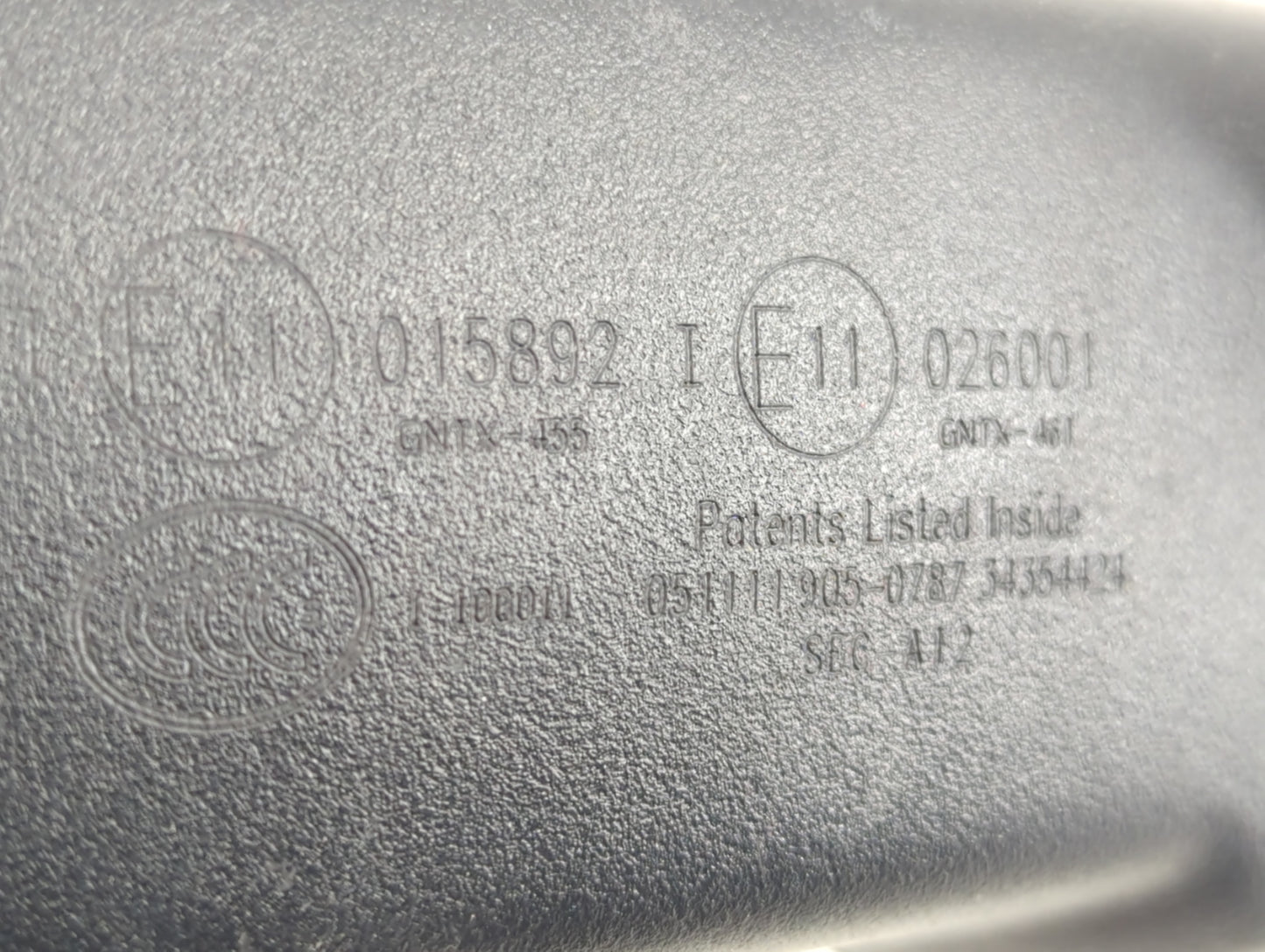 2006-2012 Honda Accord Interior Rear View Mirror Replacement OEM P/N:E11026001 E11015892 Fits OEM Used Auto Parts - Oemuseda