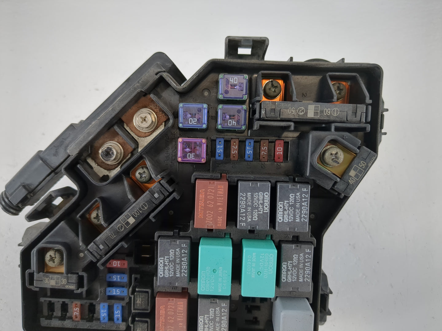 2008-2011 Honda Civic Fusebox Fuse Box Panel Relay Module P/N:SVA-A031 Fits Fits 2008 2009 2010 2011 OEM Used Auto Parts - O