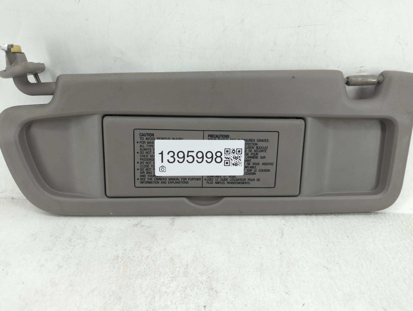 2006-2011 Honda Civic Sun Visor Shade Replacement Driver Left Mirror Fits Fits 2006 2007 2008 2009 2010 2011 OEM Used Auto P