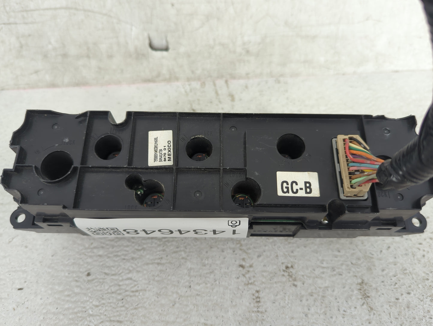 2006-2011 Honda Civic Climate Control Module Temperature AC/Heater Replacement P/N:79500SNAA030 SN0A0L0790 Fits OEM Used Aut