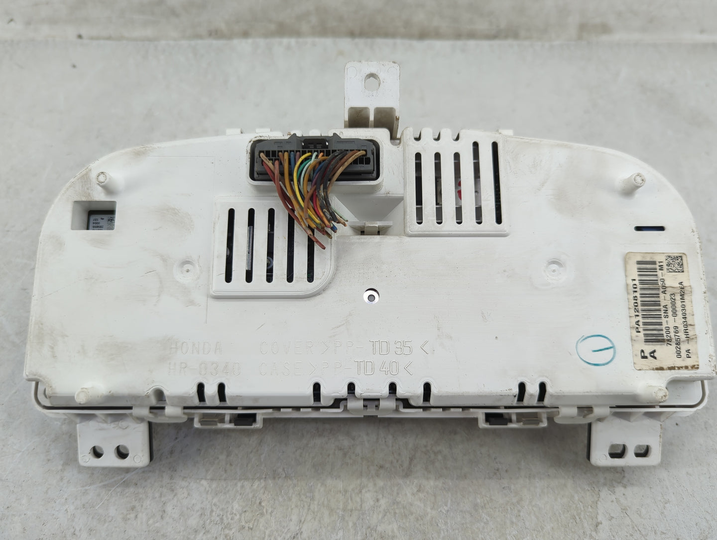2006-2011 Honda Civic Instrument Cluster Speedometer Gauges P/N:78200-SNA-A050-M1 PA1208101 Fits OEM Used Auto Parts - Oemus