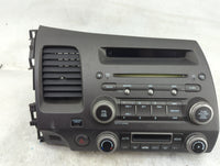 2009-2011 Honda Civic Radio AM FM Cd Player Receiver Replacement P/N:MFHN909A Fits Fits 2009 2010 2011 OEM Used Auto Parts -